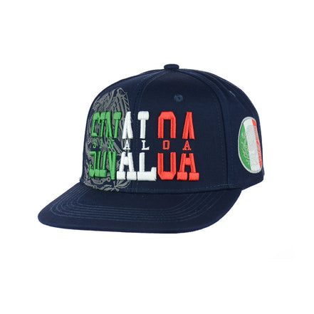 Sinaloa Embroidered Snapback Hat