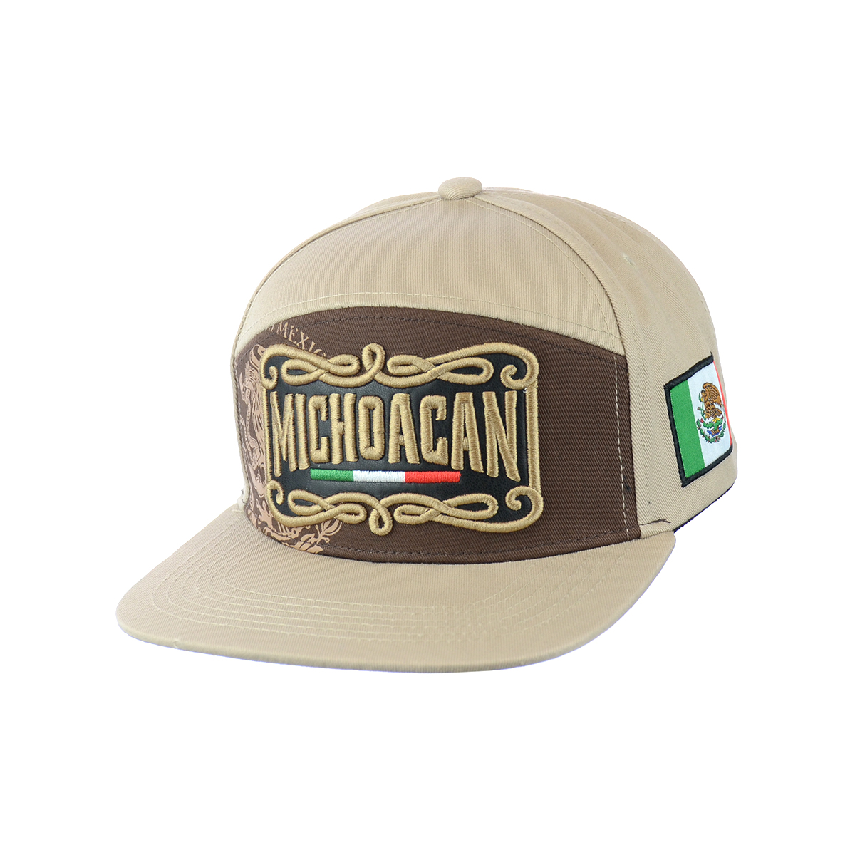 MICHOACAN Embroidered Snapback Hat 100% Cotton