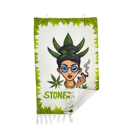 Stoner Mom Design Handloom Printed Wall Hanging Size 3ft x 2ft