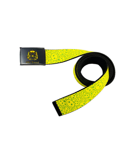 Unisex Belt One Size All - Smily Face Prints