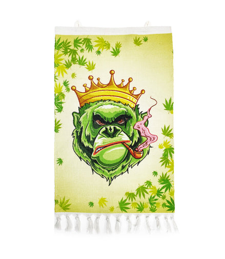 Gorilla Design Handloom Printed Wall Hanging Size 3ft x 2ft