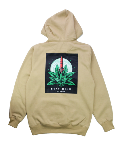 Stay High Hoodie - Back Print