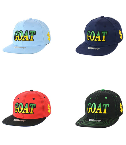 GOAT Embroidered Snapback Hat 100% Cotton