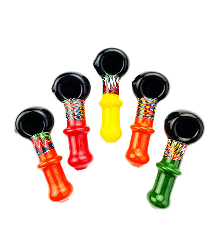 4.5" Hand Pipe Reversal Glass Design