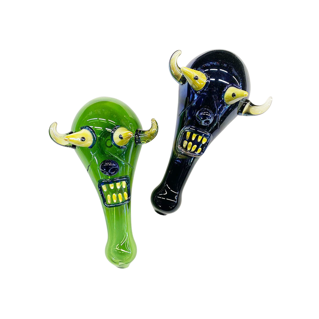 4.5" Devil Hand Pipe 2D Art