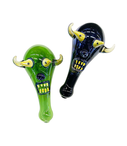 4.5" Devil Hand Pipe 2D Art