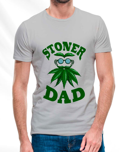 Stoner Dad T-Shirt Pack of  5 Units 1-M, 1-L, 1-XL, 1-XXL, 1-XXXL -- 60% Cotton 40% Polyester
