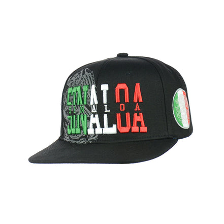 Sinaloa Embroidered Snapback Hat