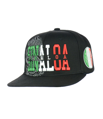 Sinaloa Embroidered Snapback Hat