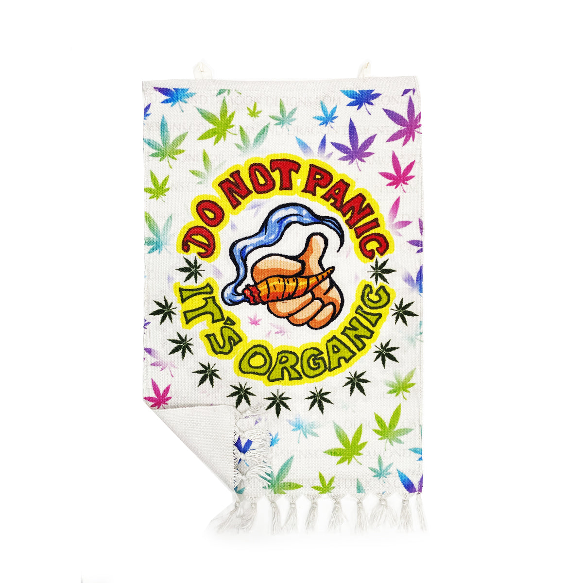 Do Not Panic Handloom Printed Wall Hanging Size 3ft x 2ft