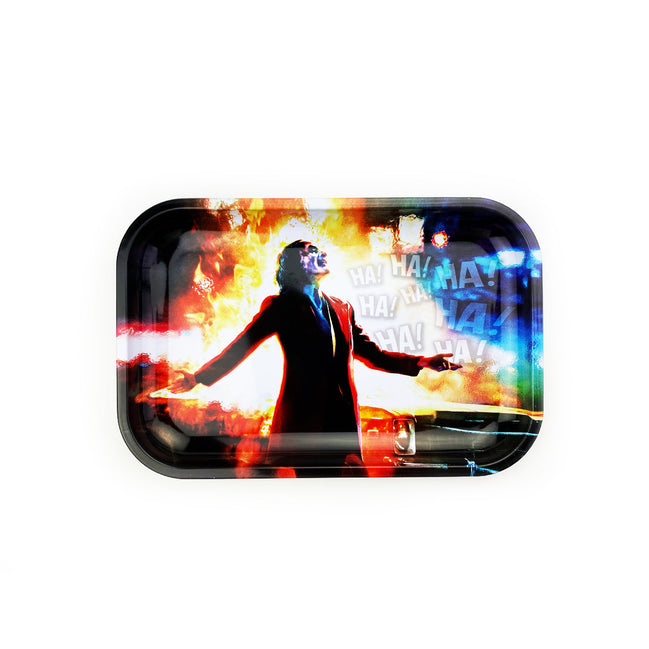 Medium Metal Rolling Tray JOCKER -  Size - 7.5*11.5