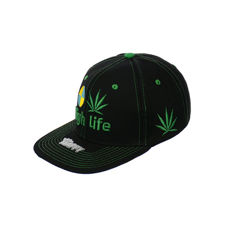 High Life Hat Embroidered Snapback