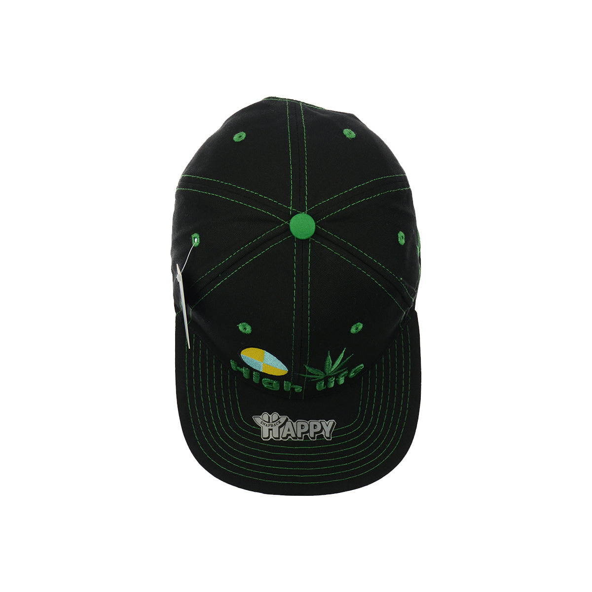 High Life Hat Embroidered Snapback
