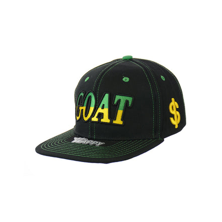 GOAT Embroidered Snapback Hat 100% Cotton