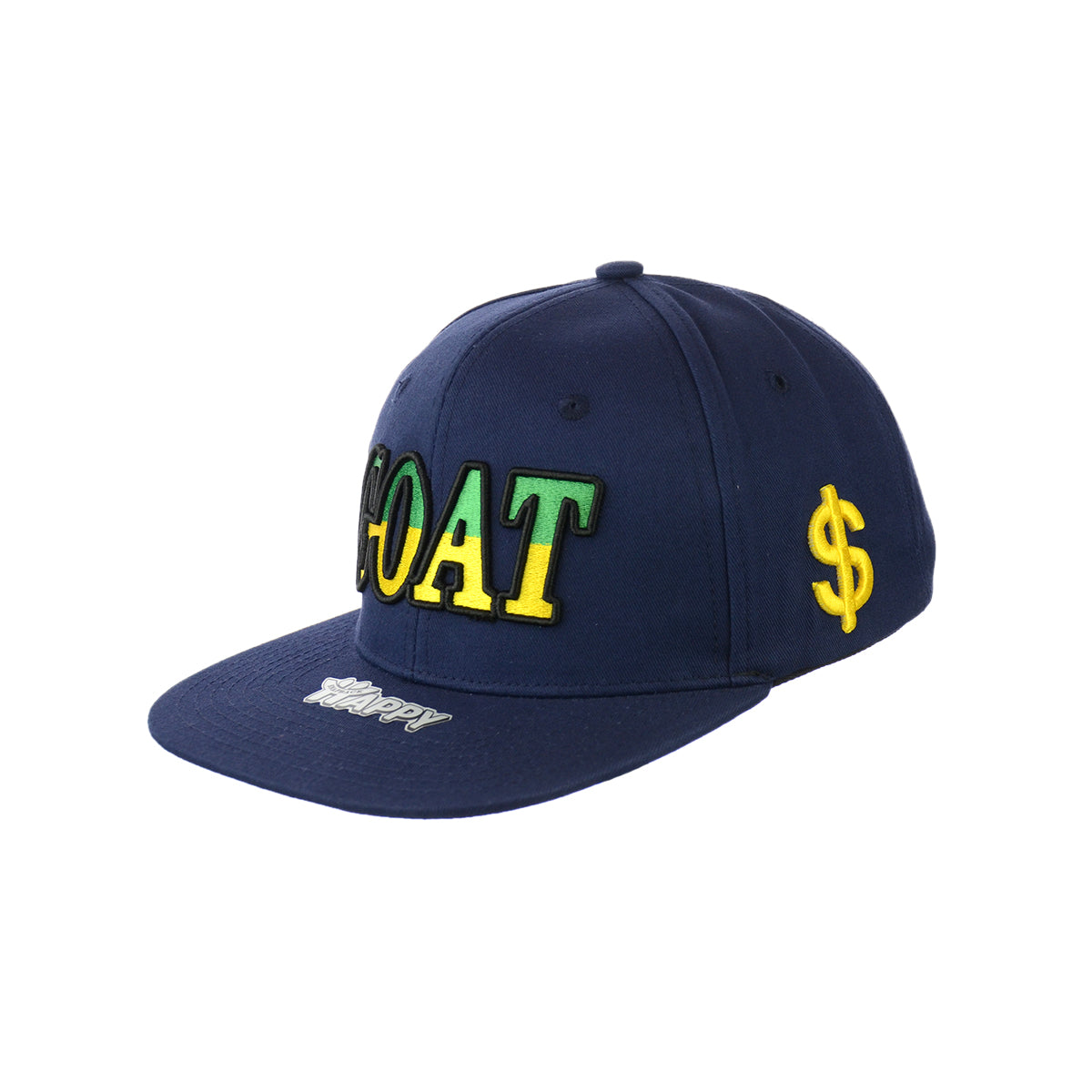 GOAT Embroidered Snapback Hat 100% Cotton
