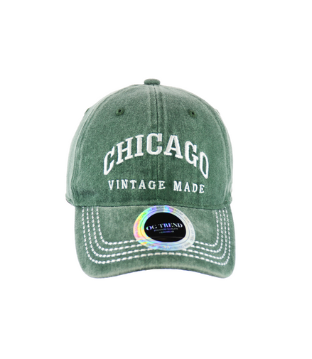 CHICAGO Original Cotton Buckle Dad Hat