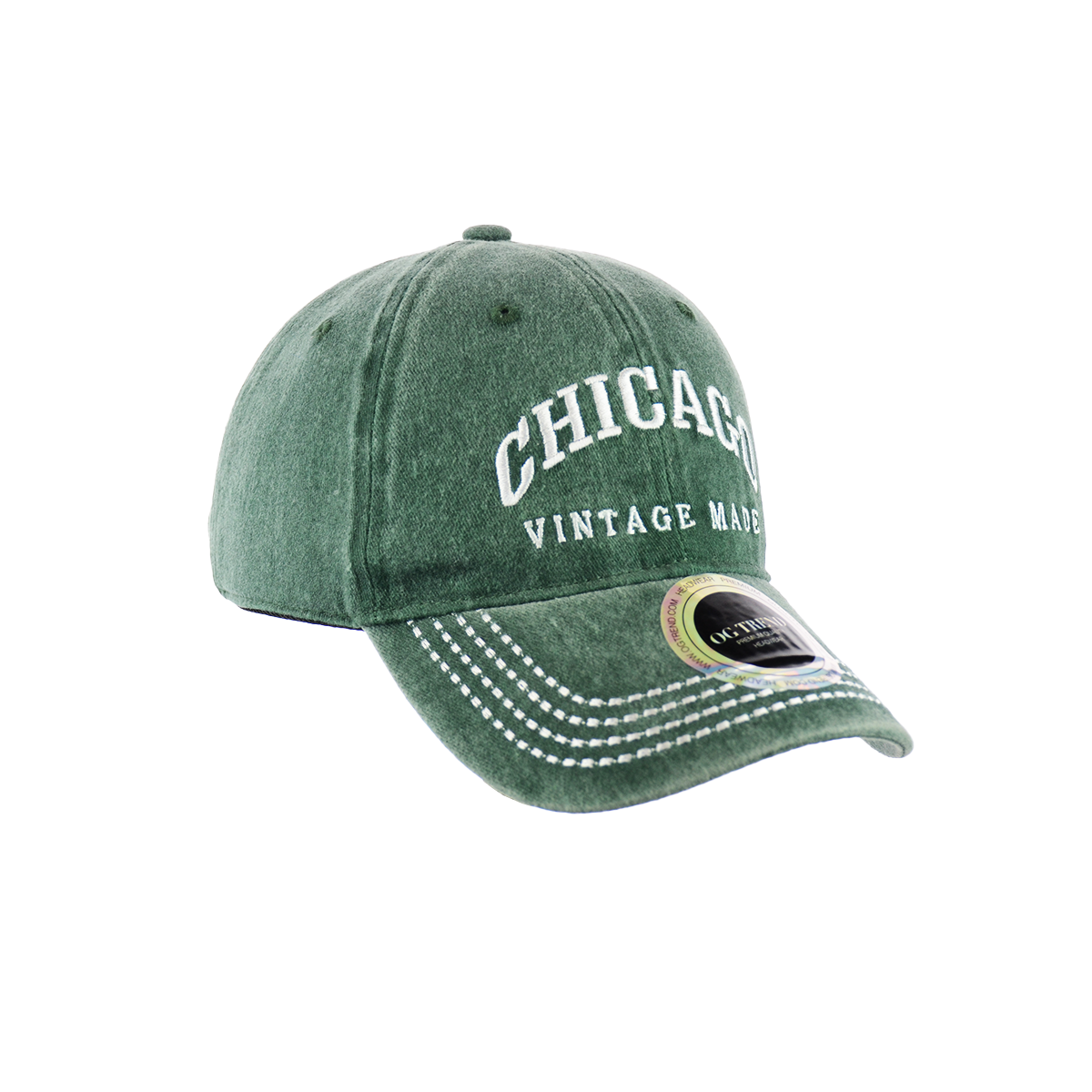 CHICAGO Original Cotton Buckle Dad Hat