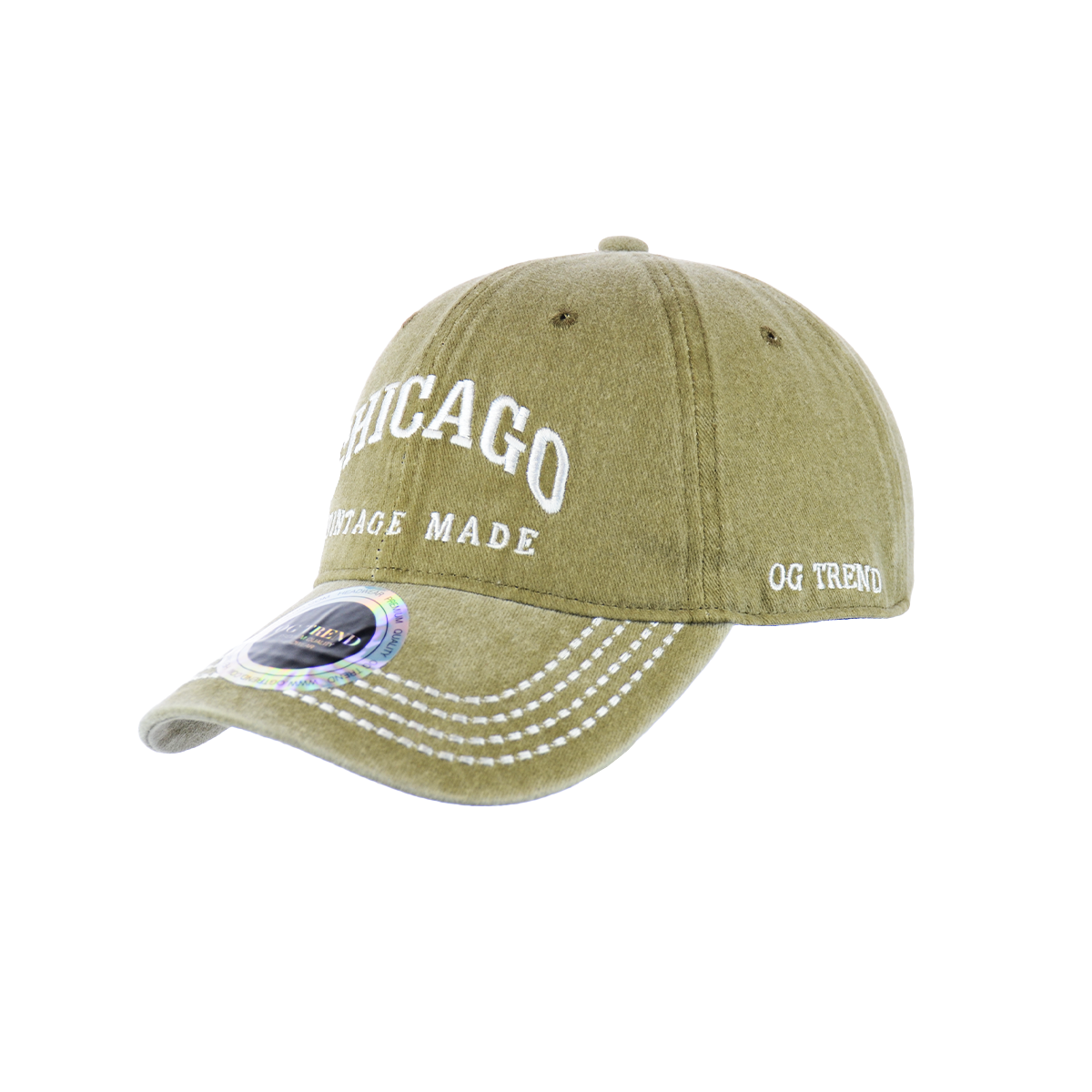 CHICAGO Original Cotton Buckle Dad Hat