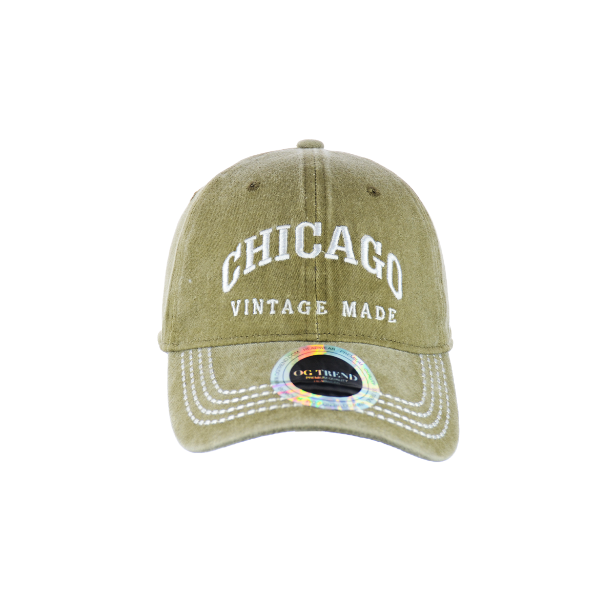 CHICAGO Original Cotton Buckle Dad Hat