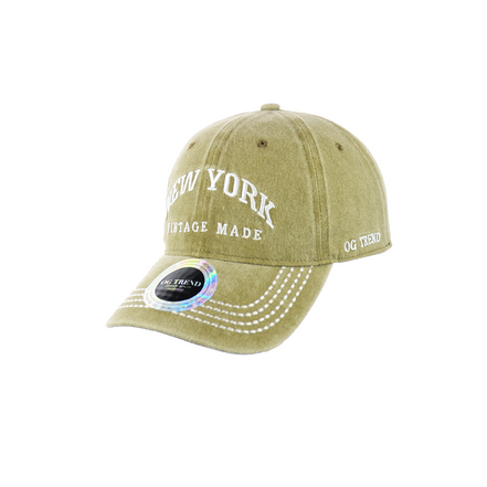 New York Original Cotton Buckle Dad Hat