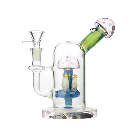 8" Mushroom Shower Head Water Pipe with 14mm Male Bowl