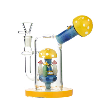 8" Mushroom Shower Head Water Pipe with 14mm Male Bowl