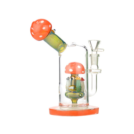 8" Mushroom Shower Head Water Pipe with 14mm Male Bowl