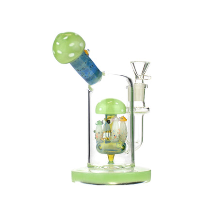 8" Mushroom Shower Head Water Pipe with 14mm Male Bowl