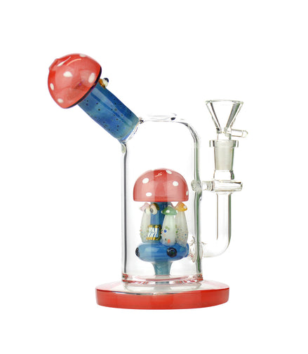 8" Mushroom Shower Head Water Pipe with 14mm Male Bowl