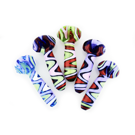 4" Wig Wag Hand Pipe Spoon