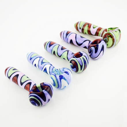 4" Wig Wag Hand Pipe Spoon