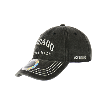 CHICAGO Original Cotton Buckle Dad Hat