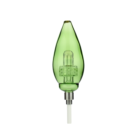 8" Nectar Collector Color Oval Style with Matrix Perc and Ceramic Tip