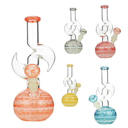 10" Zong Water Pipe with 14mm Male Bowl