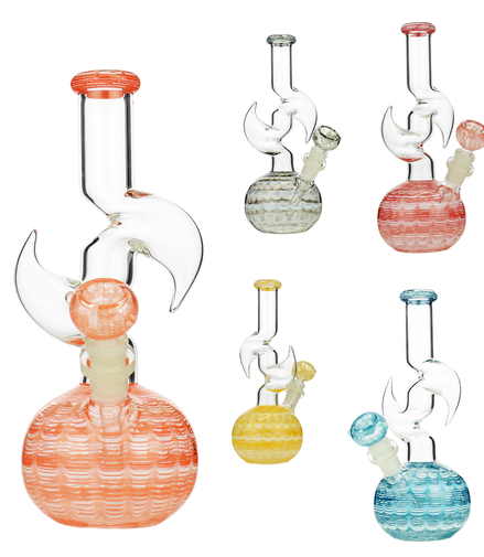 10" Zong Water Pipe with 14mm Male Bowl