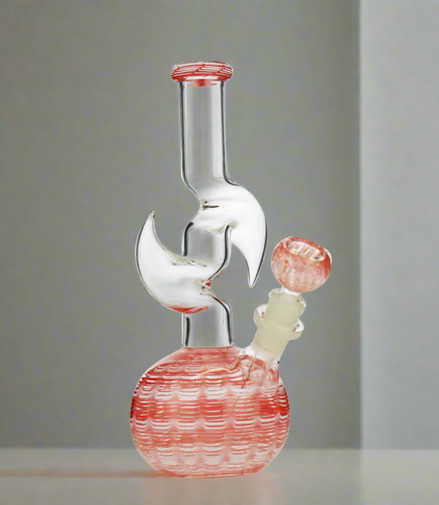 10" Zong Water Pipe with 14mm Male Bowl