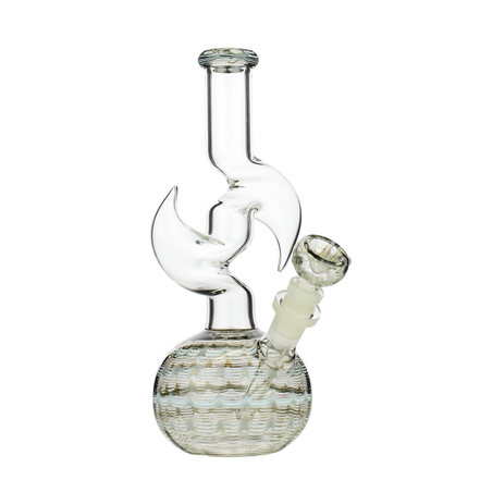 10" Zong Water Pipe with 14mm Male Bowl