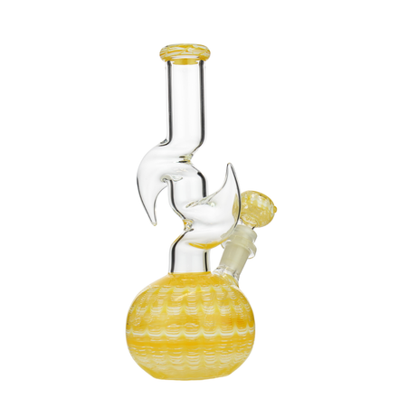 10" Zong Water Pipe with 14mm Male Bowl