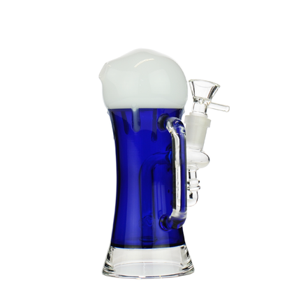 6.5" Beer Mug Water Pipe Bong with 14mm Male Bowl