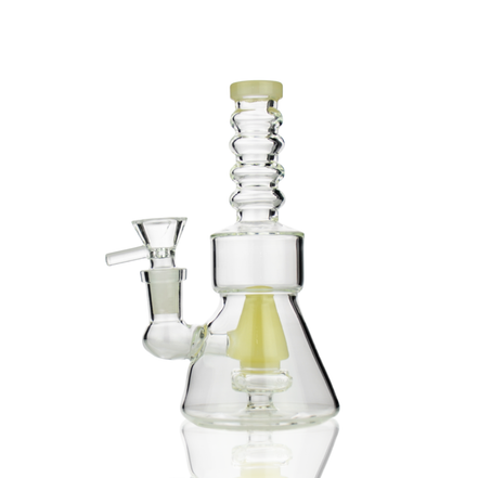 6" Water Pipe with Cone Shower and 14mm Male Bowl