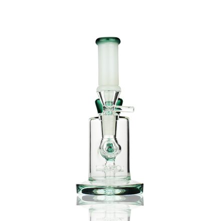 6" Water Pipe with Donut Shower and 14mm Male Bowl