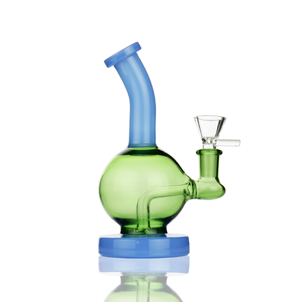 7" Sphere Base Water Pipe with 14mm Male Bowl