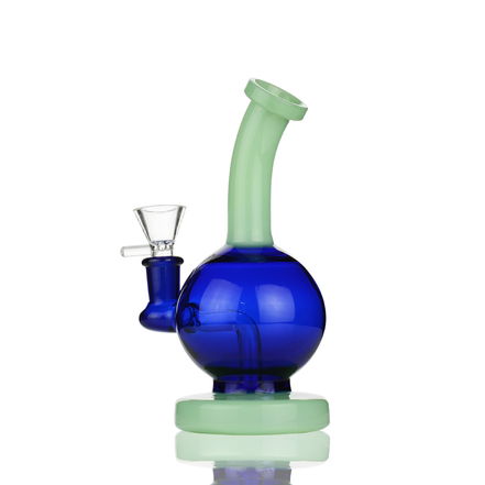 7" Sphere Base Water Pipe with 14mm Male Bowl