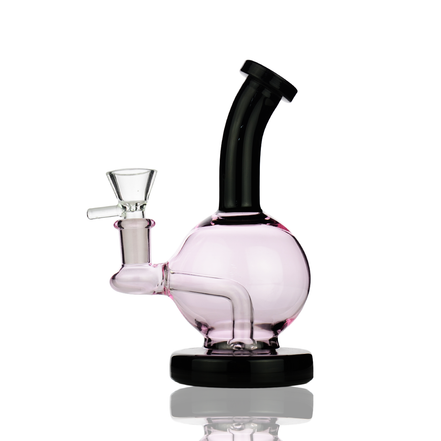 7" Sphere Base Water Pipe with 14mm Male Bowl