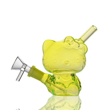 5" Cat Water Pipe with 14mm Male Bowl
