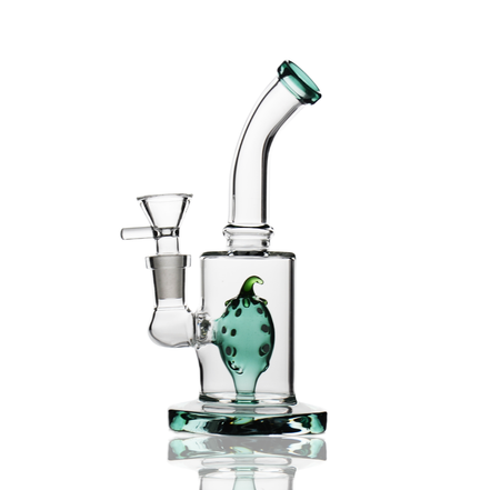 6" Water Pipe with Strawberry Shower and 14mm Male Bowl