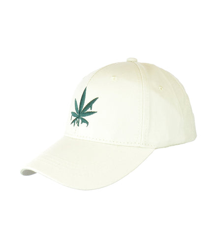Drippy Weed Leaf Embroidered Baseball Hat