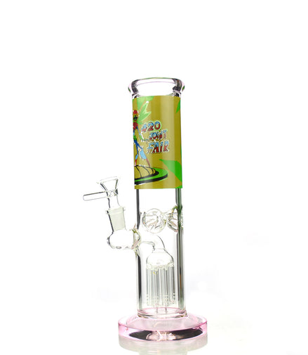 10" 420 Joint Fairy Straight Shooter with 14mm Male Bowl-- 5mm Glass