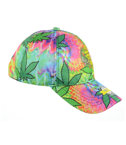 Lion Smoking Design Baseball Snapback Hat