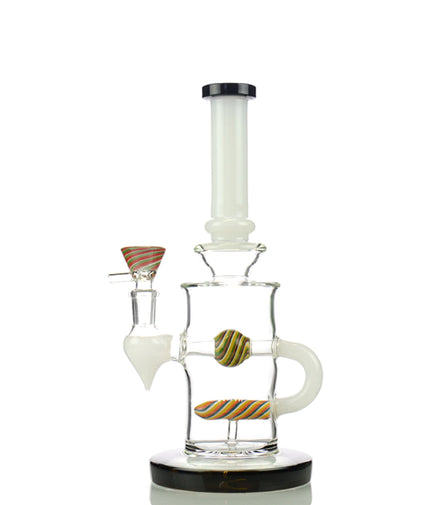 10" In-line Shower Water Pipe with 14mm Male Bowl